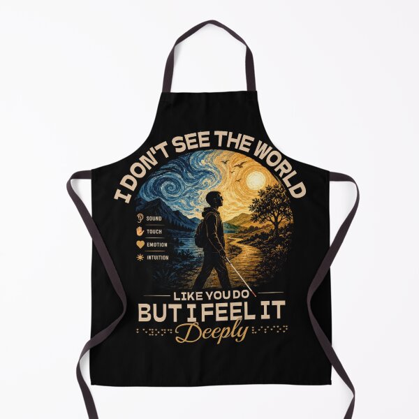 Item preview, I Feel the World Deeply | Beyond Vision designed and sold by Eyepatch-Jacks.