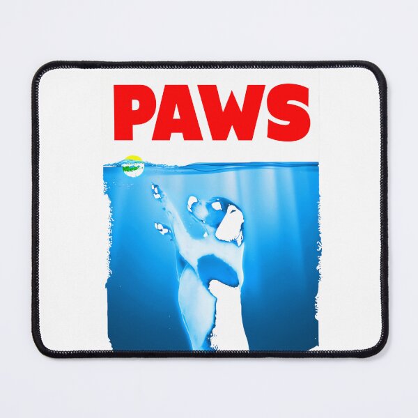 Item preview, Dog Paws Shark Jaws Tennis Ball Parody For Canine Lovers T-Shirt_7714360 designed and sold by JJLetterDesigns.