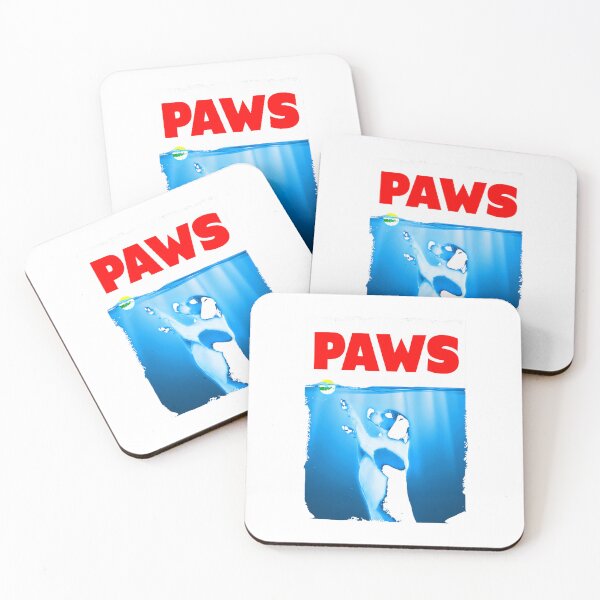 Item preview, Dog Paws Shark Jaws Tennis Ball Parody For Canine Lovers T-Shirt_7714360 designed and sold by JJLetterDesigns.