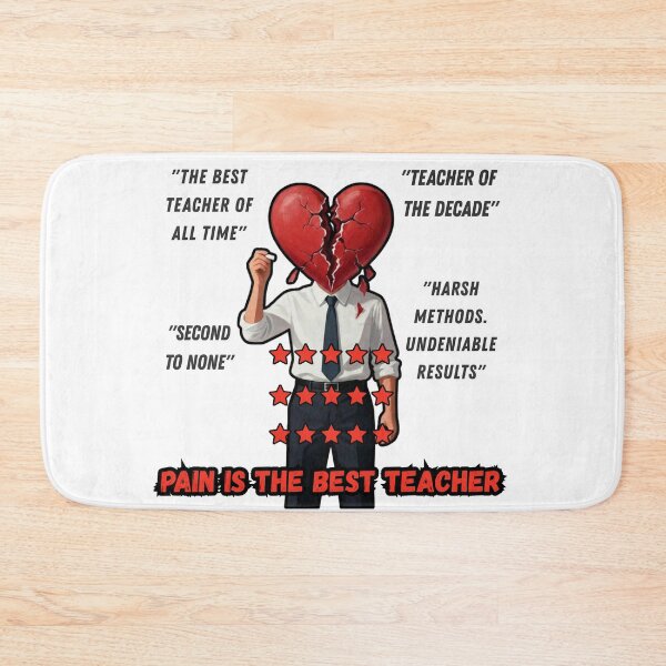 Item preview, Pain is the best teacher  designed and sold by PurePurpose.