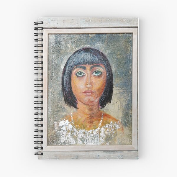 Item preview, A Modern Fayum Mummy Portrait designed and sold by Cabin Fever in Alaska.