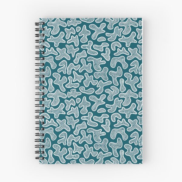 Item preview, Blobs 2 White on Blue designed and sold by IsabellaPellino.