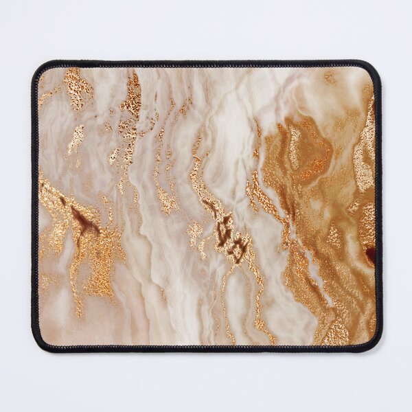 Item preview, Glamorous Gold (Faux) Glitter Vein (Faux) Marble With (Faux) Coppery Sparkles designed and sold by DEC02.