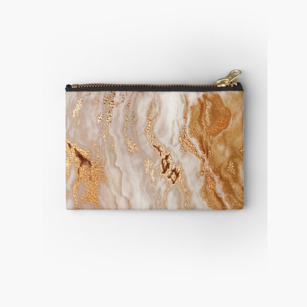Item preview, Glamorous Gold (Faux) Glitter Vein (Faux) Marble With (Faux) Coppery Sparkles designed and sold by DEC02.