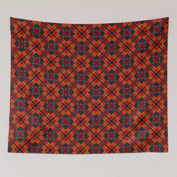 Item preview, Crimson Glow Pattern designed and sold by Shy Fractal Designs.