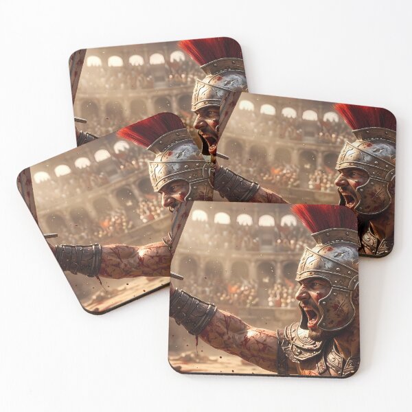 Item preview, Epic Gladiator Colosseum Arena Battle Art designed and sold by GalleryBrisArt.