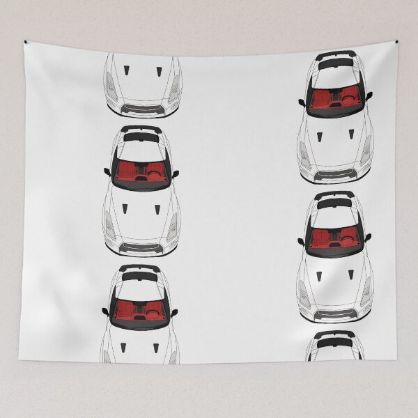 Item preview, Skyline GTR - Stencil - Red interior designed and sold by Naked Drop.