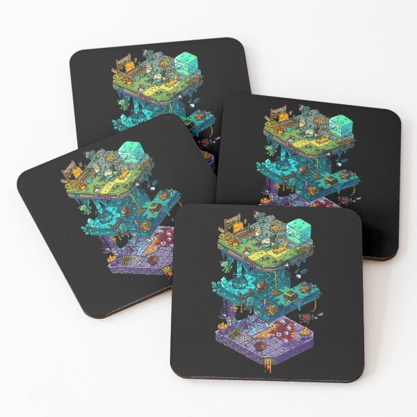 Item preview, Isometric Fantasy Adventure Map Art designed and sold by Griemn.