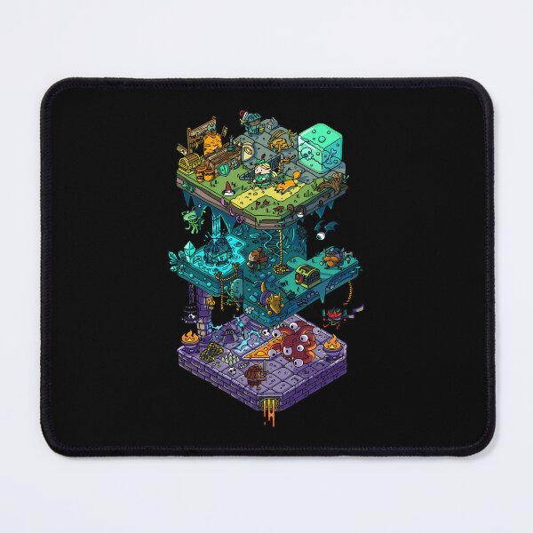 Item preview, Isometric Fantasy Adventure Map Art designed and sold by Griemn.
