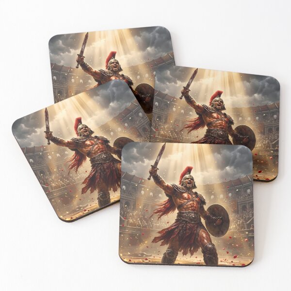 Item preview, Epic Gladiator Colosseum Arena Battle Art designed and sold by GalleryBrisArt.