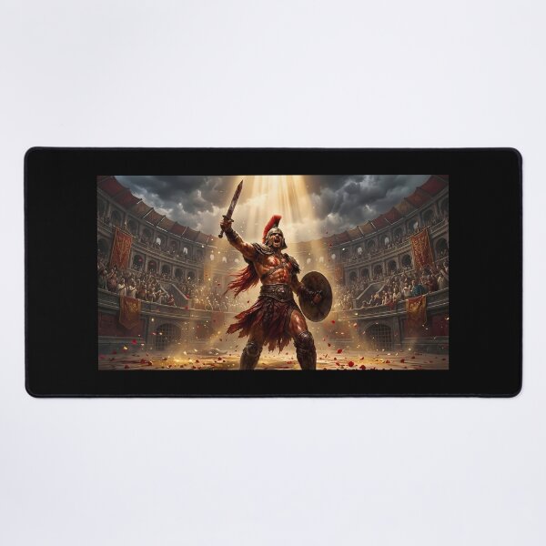 Item preview, Epic Gladiator Colosseum Arena Battle Art designed and sold by GalleryBrisArt.