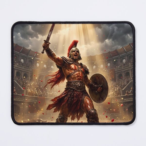 Item preview, Epic Gladiator Colosseum Arena Battle Art designed and sold by GalleryBrisArt.