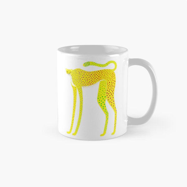 Item preview, Looooong Yellow Cheetah designed and sold by TamaAnimalArt.