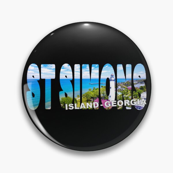 Item preview, ST SIMONS Island Georgia - USA Lighthouse and Pier View Beautiful Day designed and sold by Adam Gormley.