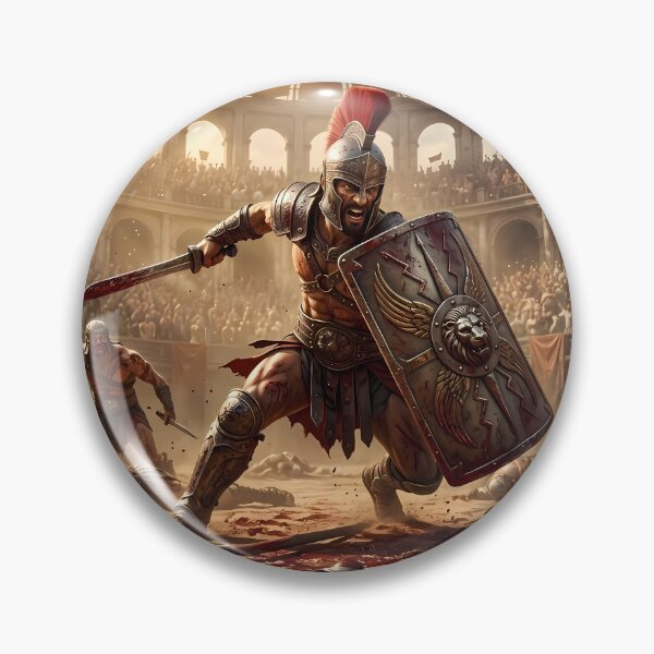 Item preview, Epic Gladiator Colosseum Arena Battle Art designed and sold by GalleryBrisArt.