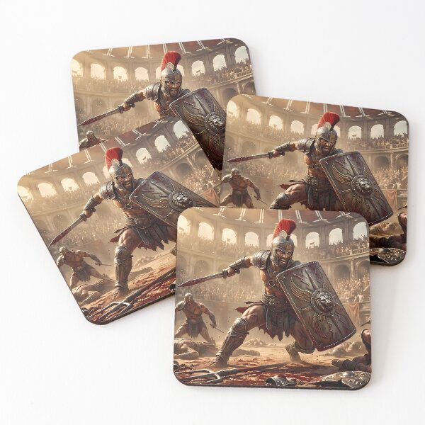 Item preview, Epic Gladiator Colosseum Arena Battle Art designed and sold by GalleryBrisArt.
