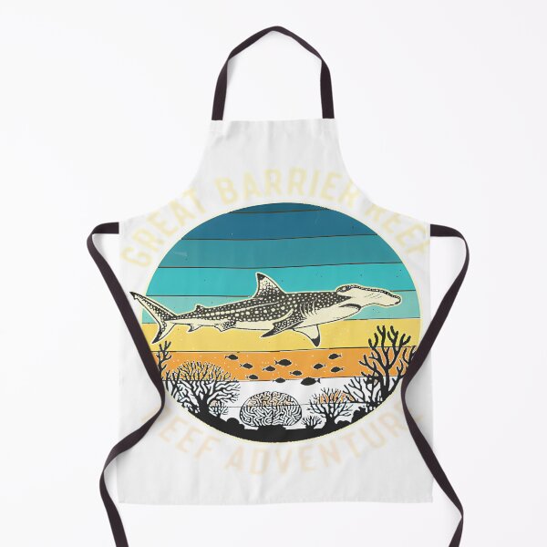 Item preview, Great Barrier Reef Adventure - Vintage Spotted Hammerhead Shark T-Shirt_84491216 designed and sold by gidget-gadget.