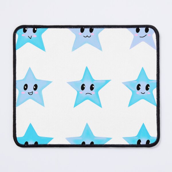 Item preview, Light blue stars with different expressions ☆ designed and sold by xSt4rdustxart.