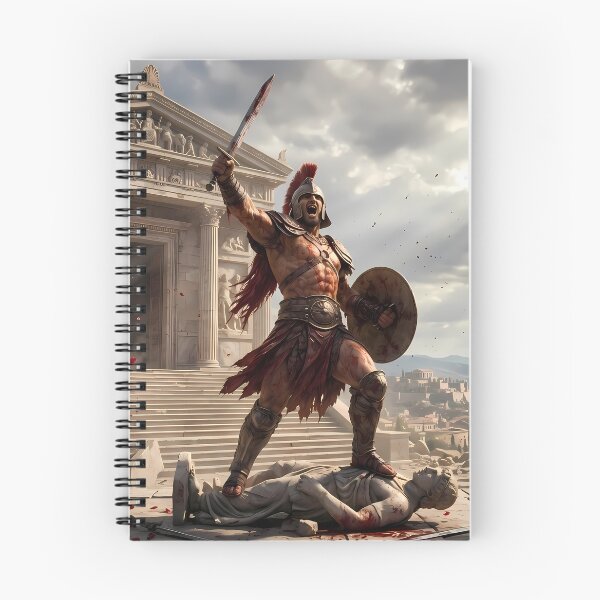 Item preview, Epic Gladiator Colosseum Arena Battle Art designed and sold by GalleryBrisArt.
