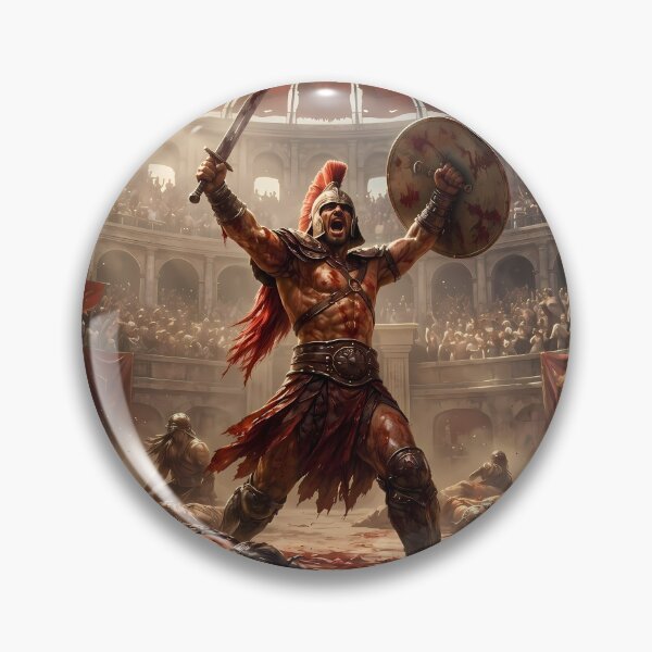 Item preview, Epic Gladiator Colosseum Arena Battle Art designed and sold by GalleryBrisArt.