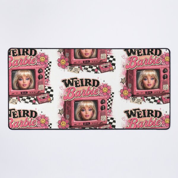 Item preview, Weird barbie TV Pop Art Illustration designed and sold by Abidel.