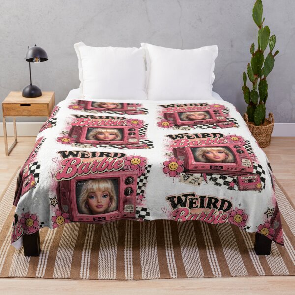 Item preview, Weird barbie TV Pop Art Illustration designed and sold by Abidel.