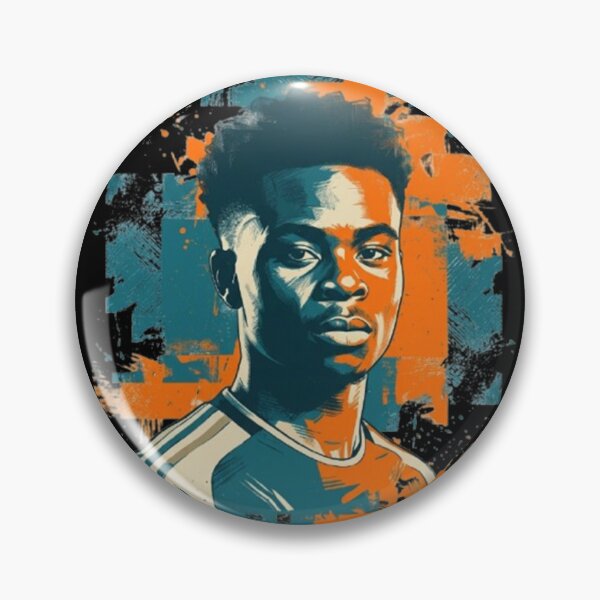 Item preview, Bukayo Saka Modern Graphic Art designed and sold by oganespegenh.