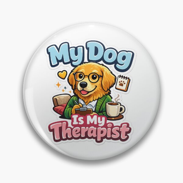 Item preview, My Dog Is My Therapist Funny Dog Lover Cute Pet Quote designed and sold by MR4me.