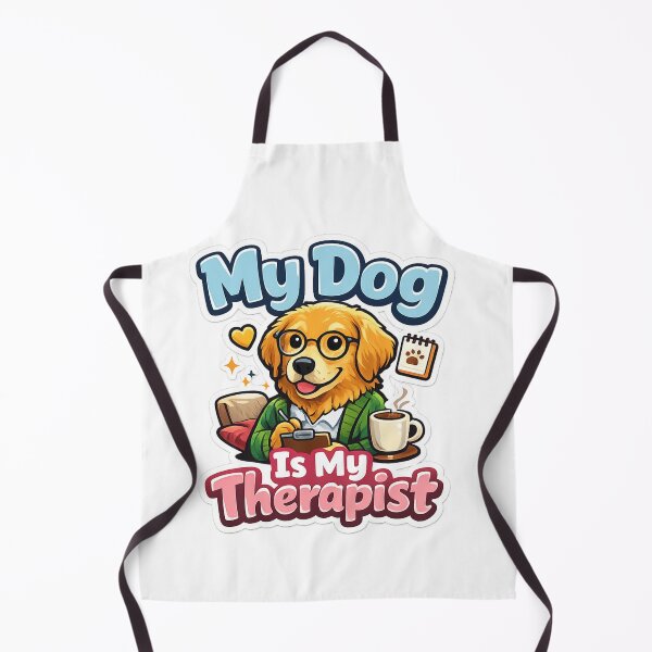 Item preview, My Dog Is My Therapist Funny Dog Lover Cute Pet Quote designed and sold by MR4me.