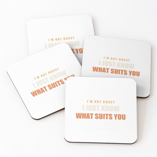 Item preview, I'm Not Bossy I Just Know What Suits You - Funny Hairstylist designed and sold by RetroThreadWorks.