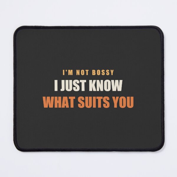 Item preview, I'm Not Bossy I Just Know What Suits You - Funny Hairstylist designed and sold by Spraxl.