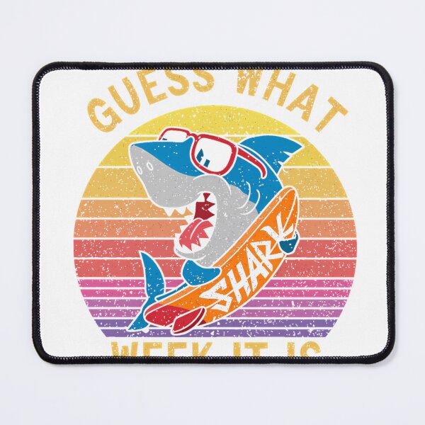 Item preview, Guess What Week It Is Shark Week Ocean Surfer Enthusiast T-Shirt_93634848 designed and sold by ShadowPlace.
