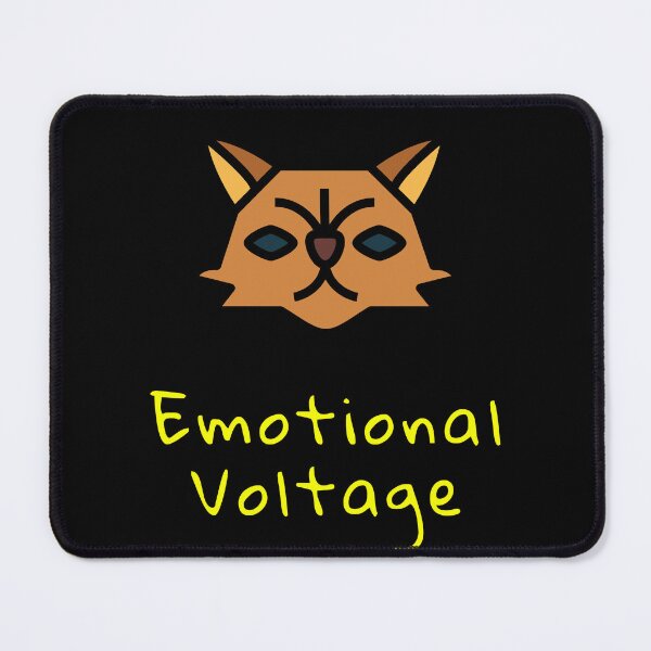 Item preview, Mood System Cats – Emotional Voltage Cat Meme designed and sold by ContigoART.