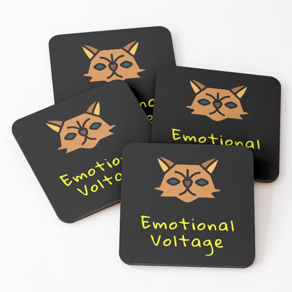 Item preview, Mood System Cats – Emotional Voltage Cat Meme designed and sold by ContigoART.