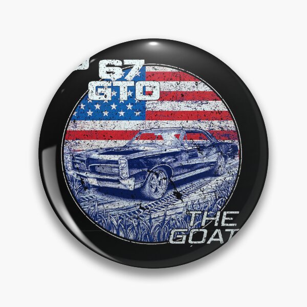 Item preview, 67 1967 GTO American Flag Silhouettes Muscle Car  designed and sold by LAZARIO-ZMB.