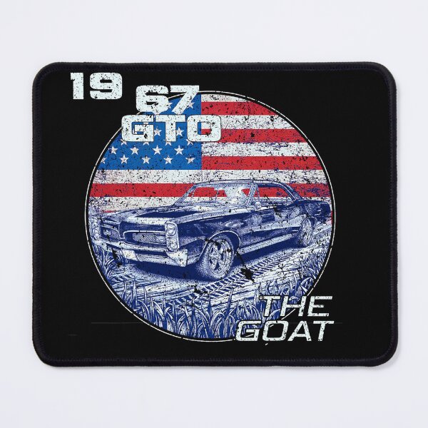 Item preview, 67 1967 GTO American Flag Silhouettes Muscle Car designed and sold by LAZARIO-ZMB.