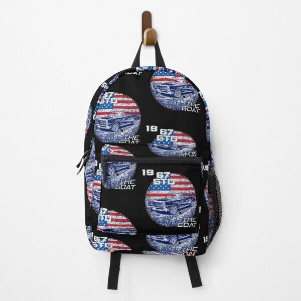 Item preview, 67 1967 GTO American Flag Silhouettes Muscle Car designed and sold by LAZARIO-ZMB.