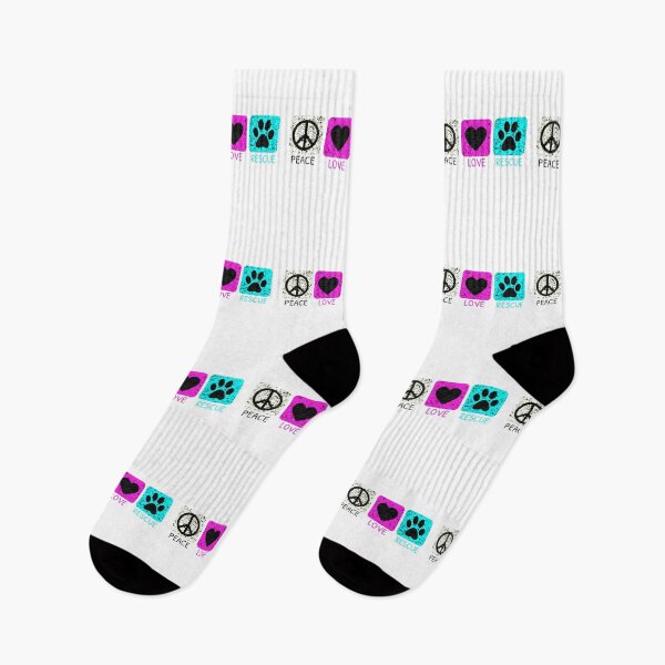 Item preview, Peace Love Rescue Animal Advocate Design designed and sold by Dmo3HarkoArt.