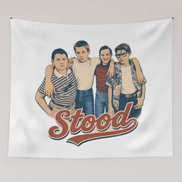 Item preview, "Stood" Stand by Me Vintage Movie Print designed and sold by MadcapPrints.