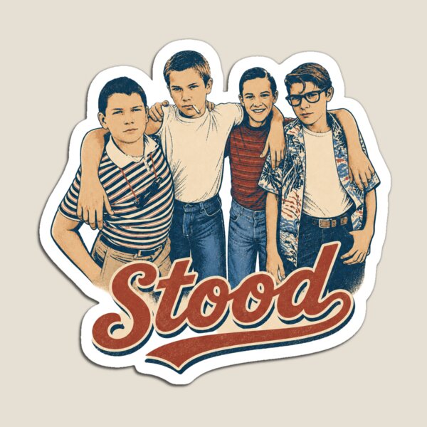 Item preview, "Stood" Stand by Me Vintage Movie Print designed and sold by MadcapPrints.