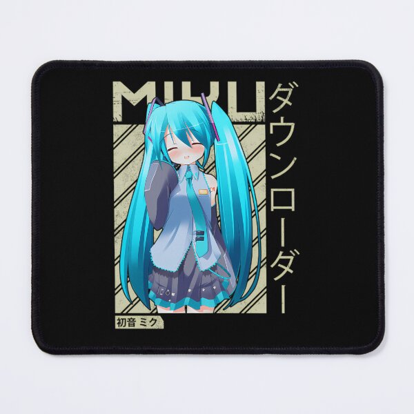 Item preview, Hatsune Miku Smiling With Closed Eyes In Front Of Diagonal designed and sold by ReginoGUnivers.