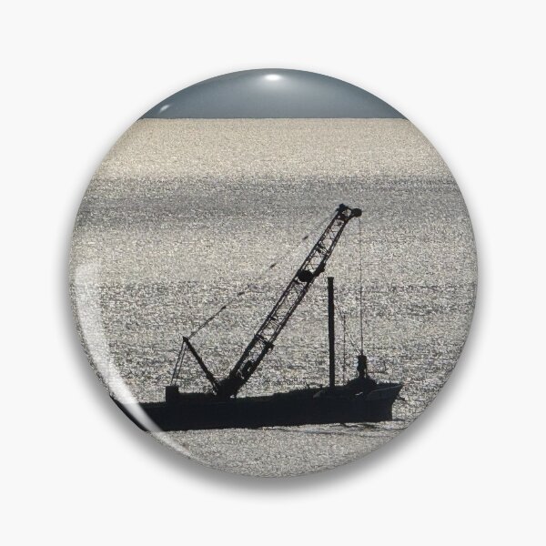 Item preview, Dredging Vessel Silhouette Castiglione della Pescaia designed and sold by Diego Re.