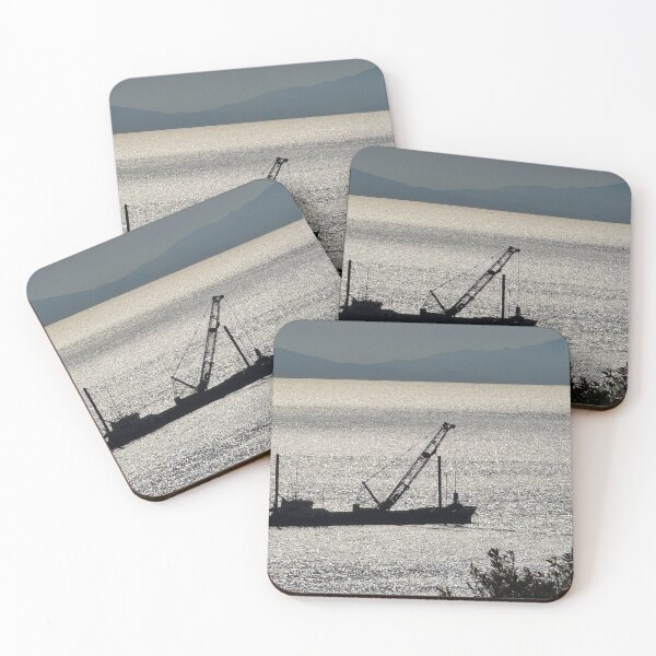 Item preview, Dredging Vessel Silhouette Castiglione della Pescaia designed and sold by Diego Re.