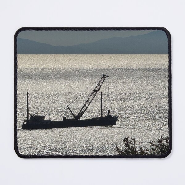Item preview, Dredging Vessel Silhouette Castiglione della Pescaia designed and sold by Diego Re.