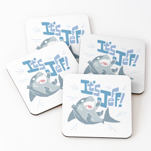 Item preview, It's JEFF Funny Shark Apparel For Men Women T-Shirt_70610586 designed and sold by Othinus.