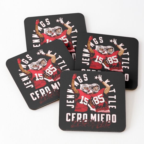 Item preview, San Francisco Football Dynamic Duo Zero Fear designed and sold by redbubblemoon.