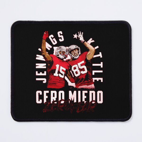 Item preview, San Francisco Football Dynamic Duo Zero Fear designed and sold by redbubblemoon.