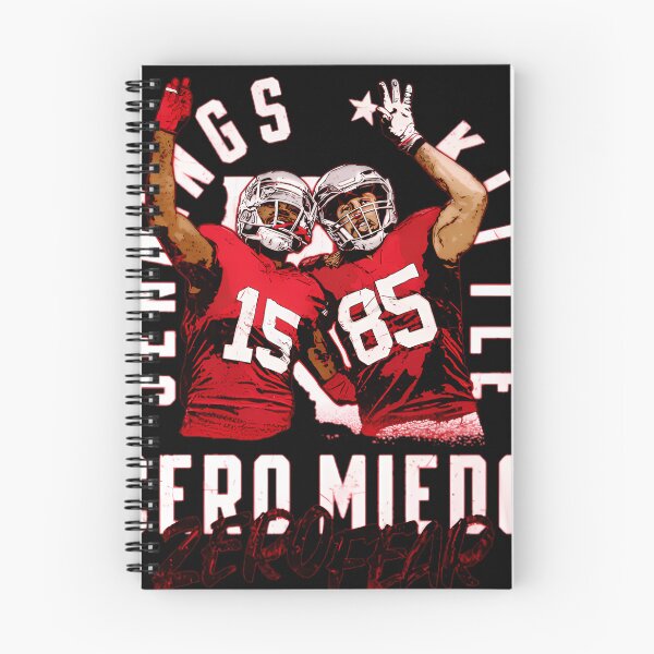 Item preview, San Francisco Football Dynamic Duo Zero Fear designed and sold by redbubblemoon.