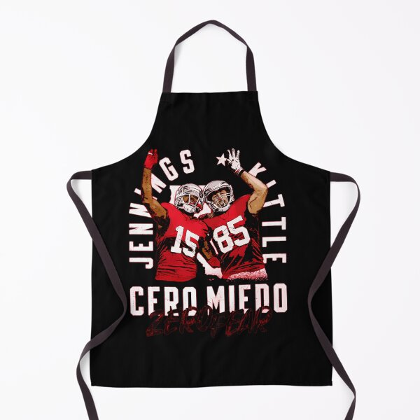 Item preview, San Francisco Football Dynamic Duo Zero Fear designed and sold by redbubblemoon.