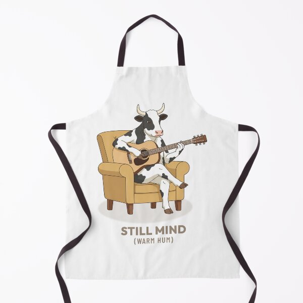 Item preview, Cow Playing Guitar Cozy Cottagecore Retro Aesthetic designed and sold by COZY VINTAGE animal.